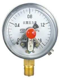 YXCGK-100，YXCGK-150抗震磁固电接点压力表
