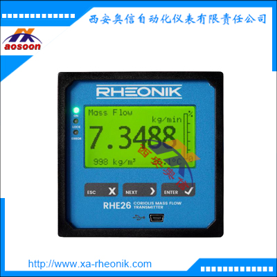 多功能RHE26科氏力质量流量计/质量流量变送器 德国EHEONIK代理